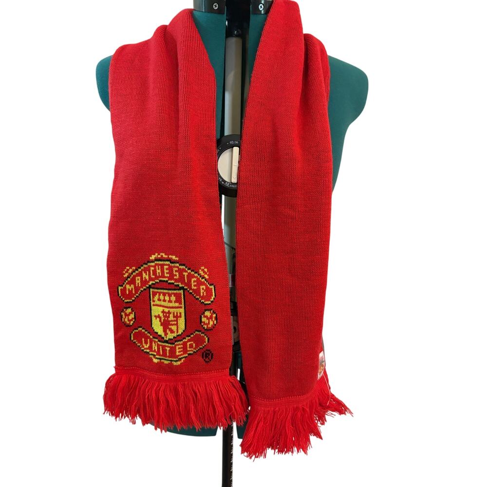 Adult OS Manchester United FC‎ Scarf EUC